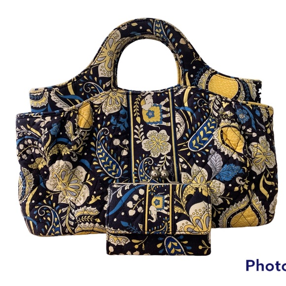 Vera Bradley Satchel and Wallet Combo - Picture 2 of 16